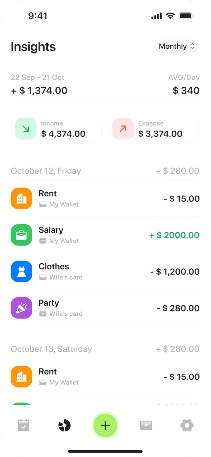 Budgi — App Store screenshot 1