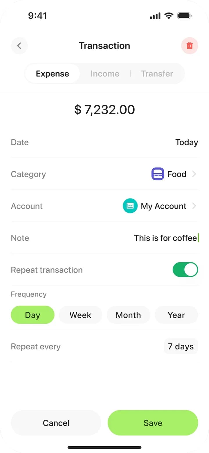 Budgi — App Store screenshot 2