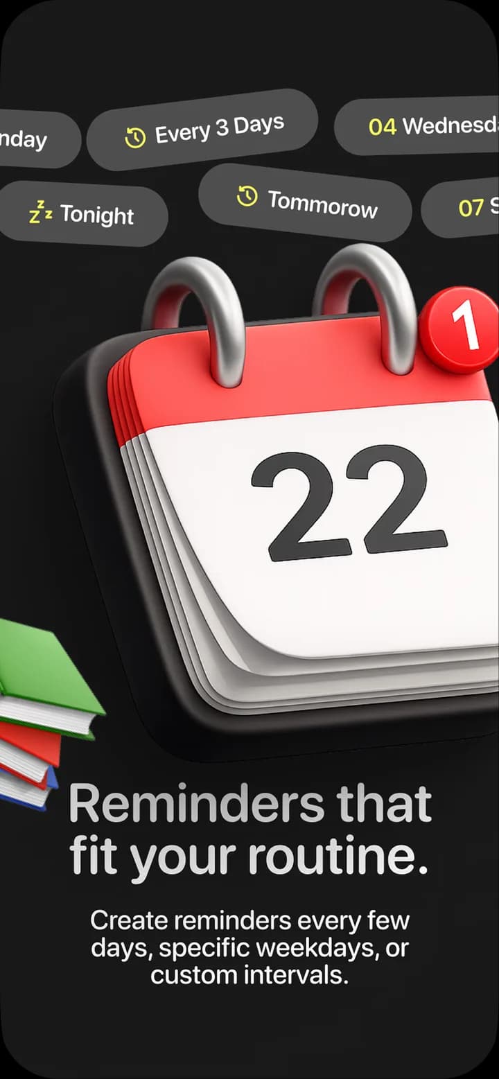 ReminderOS — App Store screenshot 2