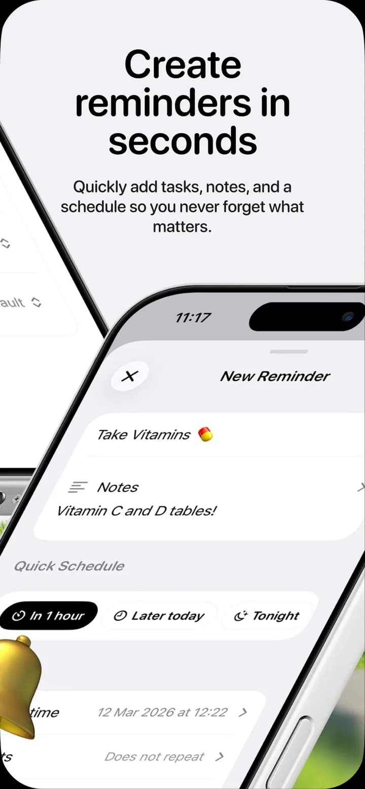 ReminderOS — App Store screenshot 4